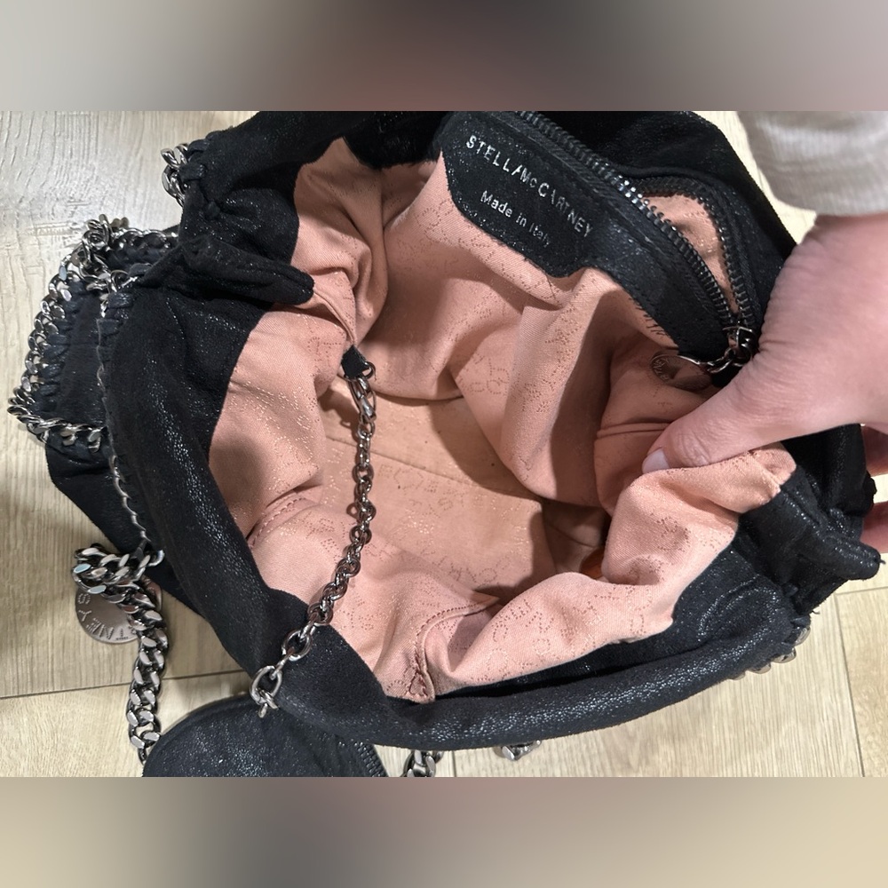 Stella mcartney falabella fold over chain tote bag. Pre owned excellent - Picture 6 of 6